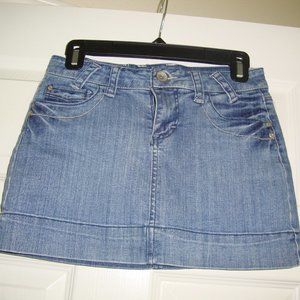 Jean Mini Skirt